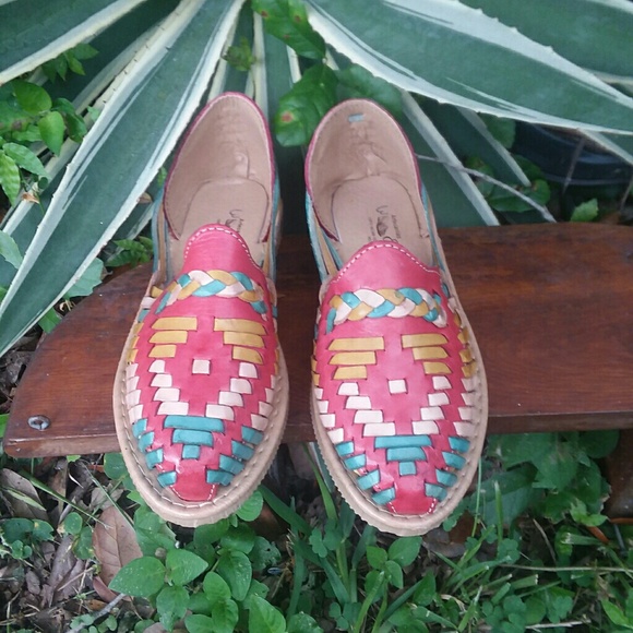 Mexican Leather Huaraches - Picture 3 of 4